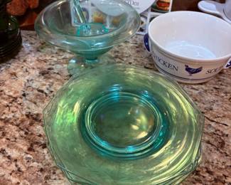 Uranium glass
