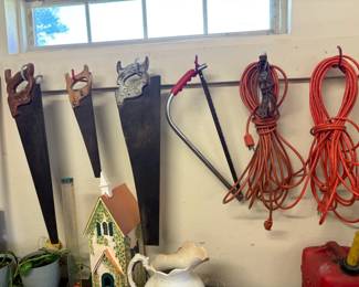 saws, extension cords