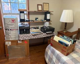 printers. Christmas tree, office supplies