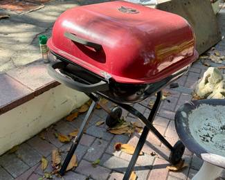 Americana Walk-A-Bout portable charcoal grill