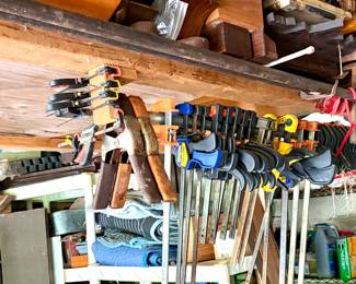 Jorgensen Wooden Handscrew Clamps, Bessey-style quick-action bar clamps