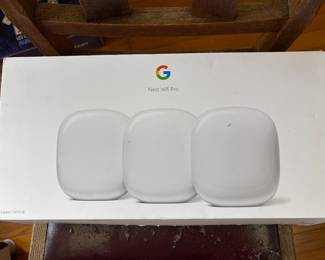Google Nest WiFi Pro - Wi-Fi 6E - Reliable Home Wi-Fi System with Fast Speed and Whole Home Coverage  - 3 Pack
