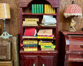 Vintage doll house furniture