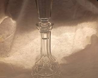 006 Cut Crystal Wine Decanter with Stopper