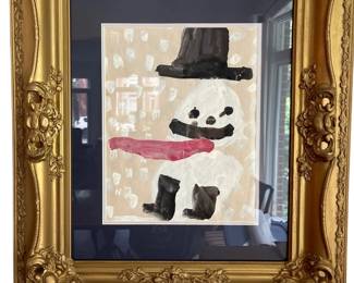 120 Ornate Gold Frame