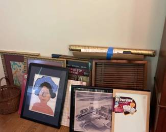 081 Estate sale frames