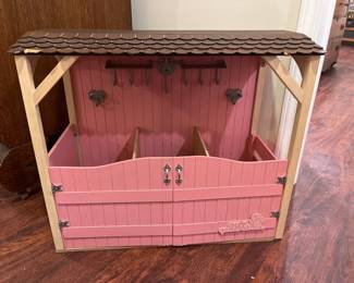 011 Our Generation Horse Stable Toy Barn