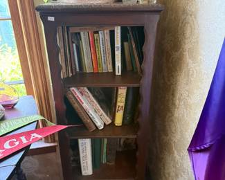 Wooden Shelf, Books 