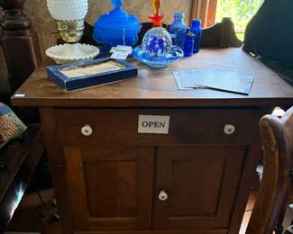 Wooden Nightstand 