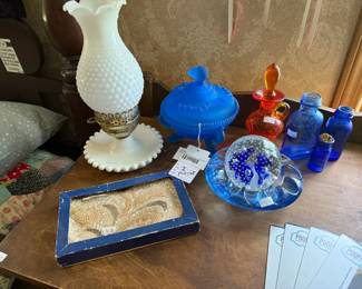 Vtg Oil Lamp