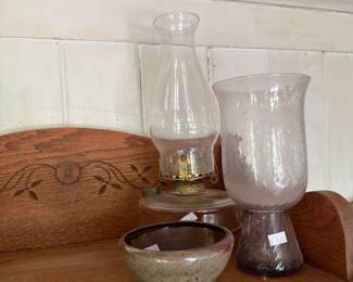 Vtg Oil Lamps 