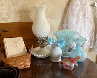 Vtg Oil Lamp