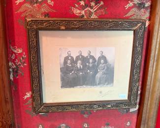 Vtg Framed Photo