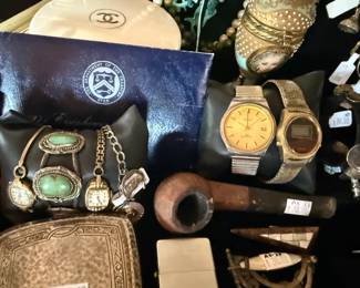Watches, Wooden Pipe