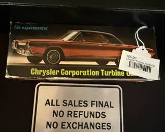 Chrysler Turbine Model Car