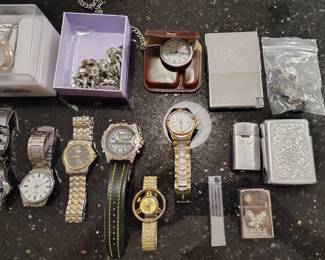 Mens watches and accessories