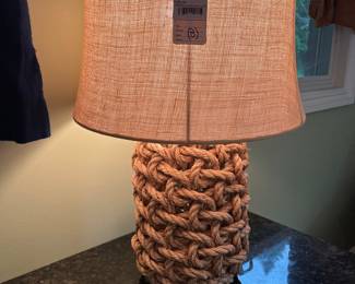 (B) Pottery Barn Lamp
