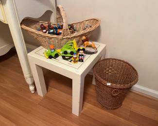 Baskets, Toys