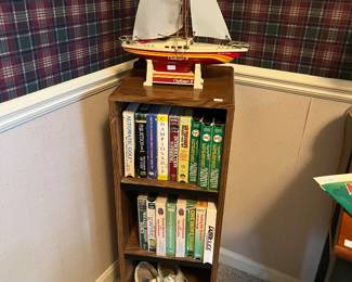 Wooden Shelf, Books