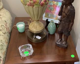 End table. 2 if these Price: $85.00 each.