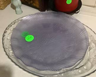 Glass trays.