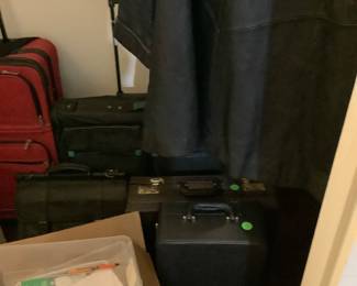 More suit cases.