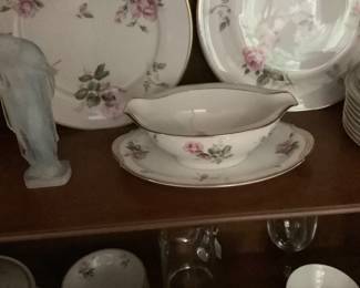 More of the rose China pieces