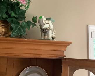 Picture of one of the elephants.