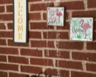 More wall hangings.