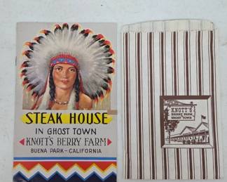 1950's Knott’s Berry Farm Memorabilia