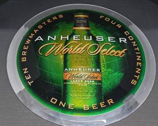 Anheuser World Select Mirrored Sign