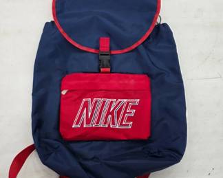 Nike Red and Blue Backpack