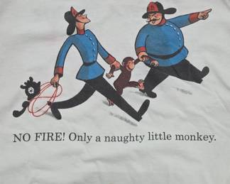Vtg Curious George T-Shirt