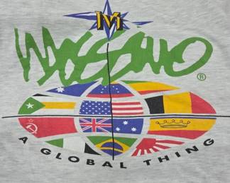 90's Mossimo Heather Gray T-Shirt With Logo