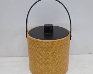 Cane Rattan Ice Bucket by Irvinware