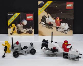 Vintage Lego Space Sets With Manuals