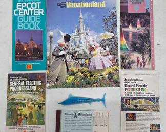 Disneyland and Epcot Memorabilia Collection
