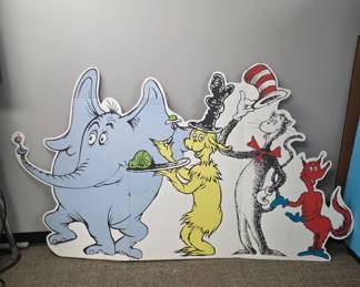 Dr. Seuss Characters Large Cardboard Standee