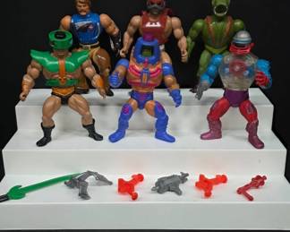 Action Figures with Weapons and Accessories