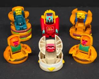 McDonald's Transforming Food Toys