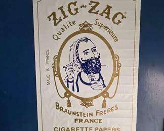 Zig-Zag Cigarette Papers Poster