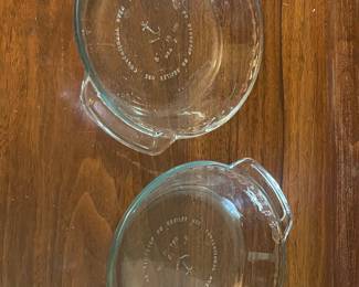Pyrex Clear Glass Round Casserole Dish