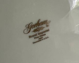 Gorham Royal Imperial Fine China Dinnerware Set