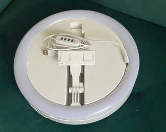 USB LED Ring Light with Phone Holder