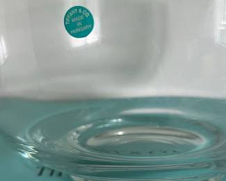 Tiffany & Co. Crystal Bowl