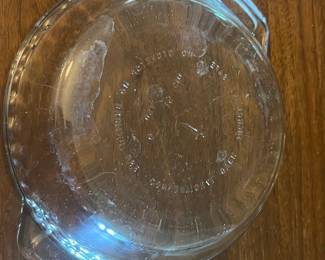 Pyrex Clear Glass Round Casserole Dish