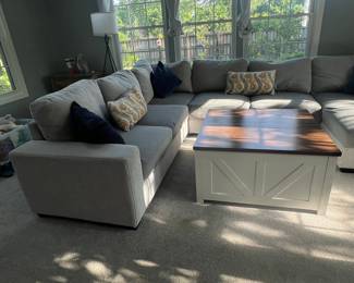 Farmhouse Storage Coffee Table