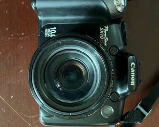 Canon PowerShot SX10 IS Digital Camera and Nikon D70 DSLR Camera
