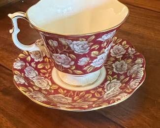 Royal Albert "Balmoral" Teacup and Saucer Set
