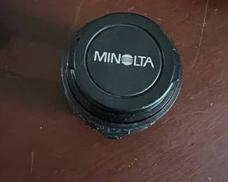 Minolta X-370 35mm SLR Camera with Lens and Accessories
